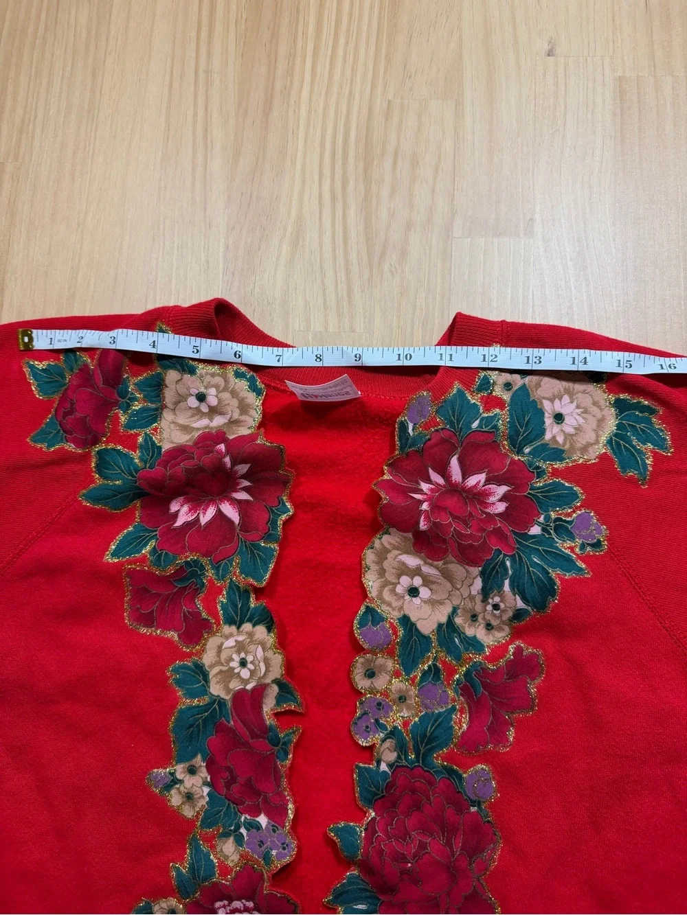 Hanes vibrant red
