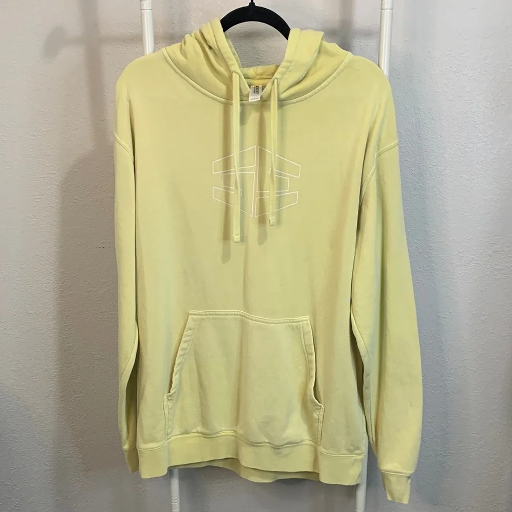 Men's Pastel Yellow Hoodie‎
