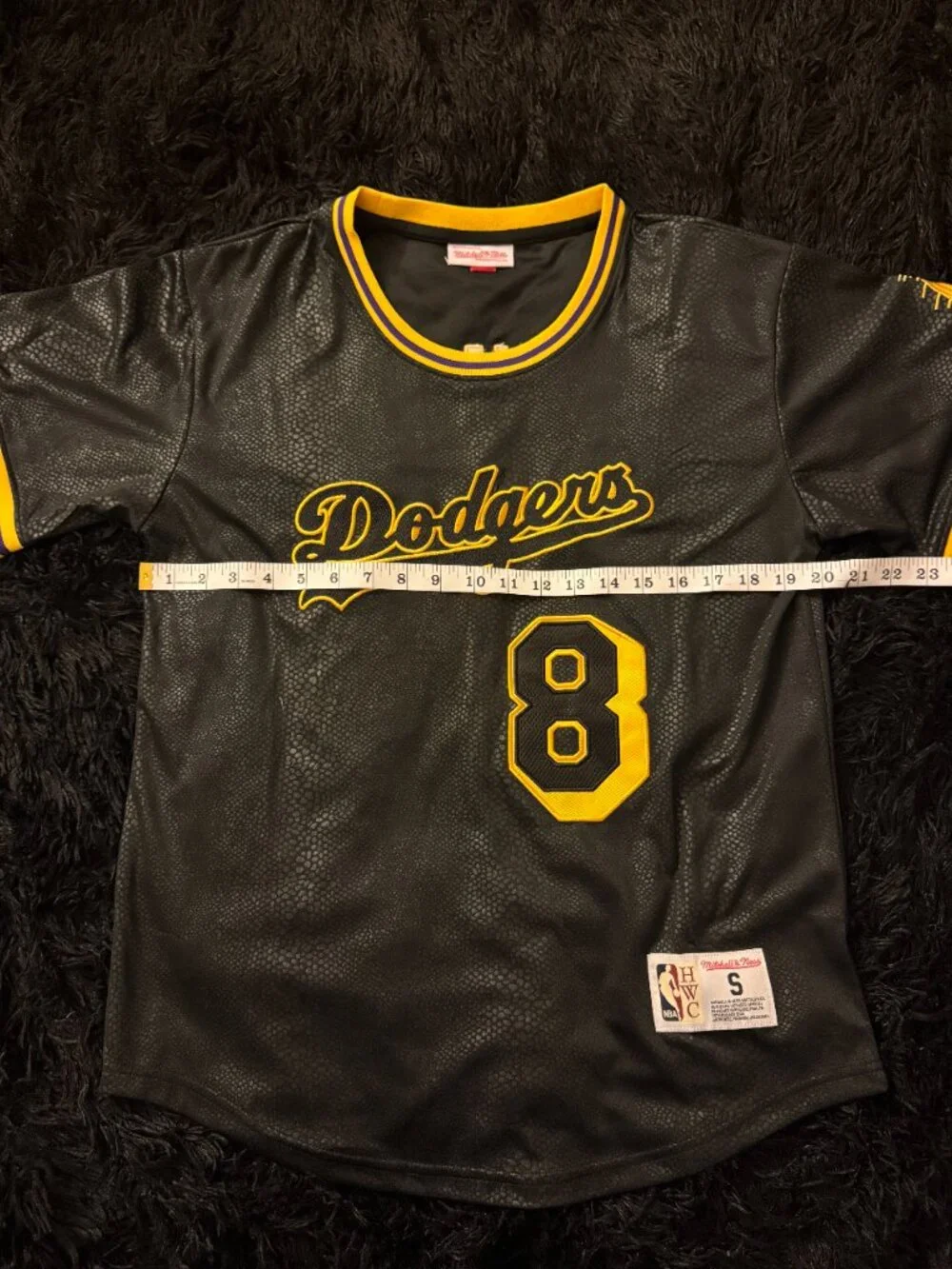Kobe Bryant Los Angeles Dodgers Mitchell & Ness Jersey - Black