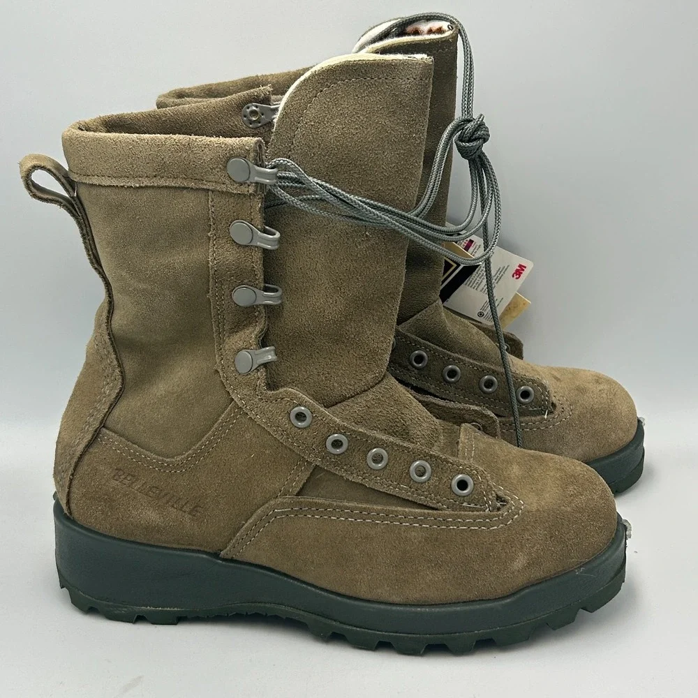Belleville 675ST Men's 4R Combat Boots Gore-Tex 600g Insulated Steel‎ Toe Vibram
