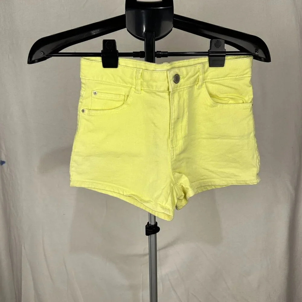 Zara kids yellow jean shorts‎ size 13