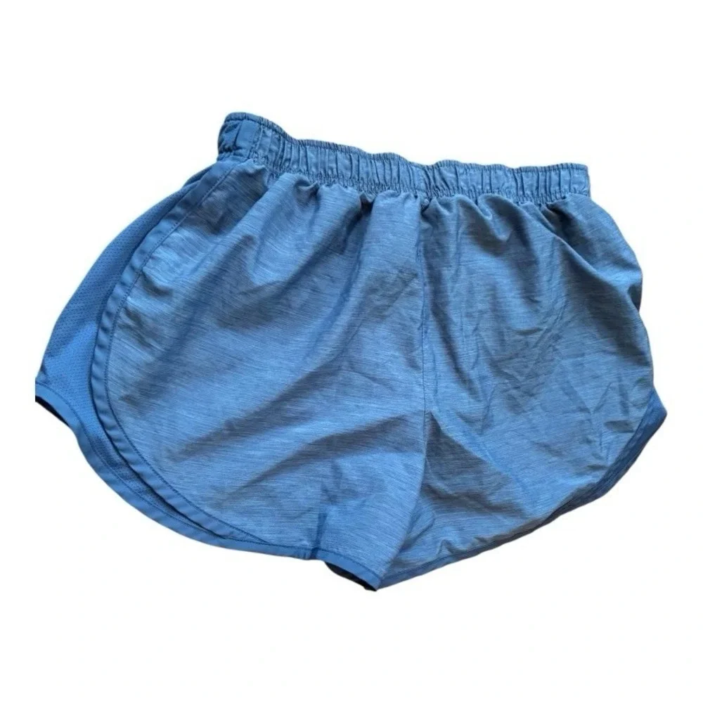 Nike Running Tempo Shorts Womens Size Medium  Blue Lined Elastic Dri-Fit‎