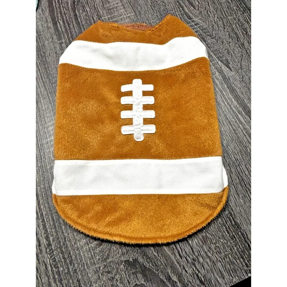 Lot of 4 Dog Halloween Costumes – Batman, Football,‎ Referee, & Happy Halloween
