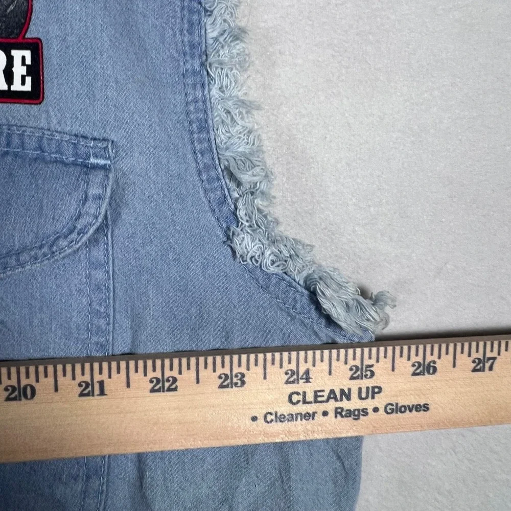 hot leathers measurements raw front