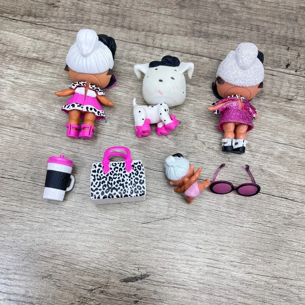 LOL Surprise!‎ Doll Bling Series, Doll Face dalmation pet