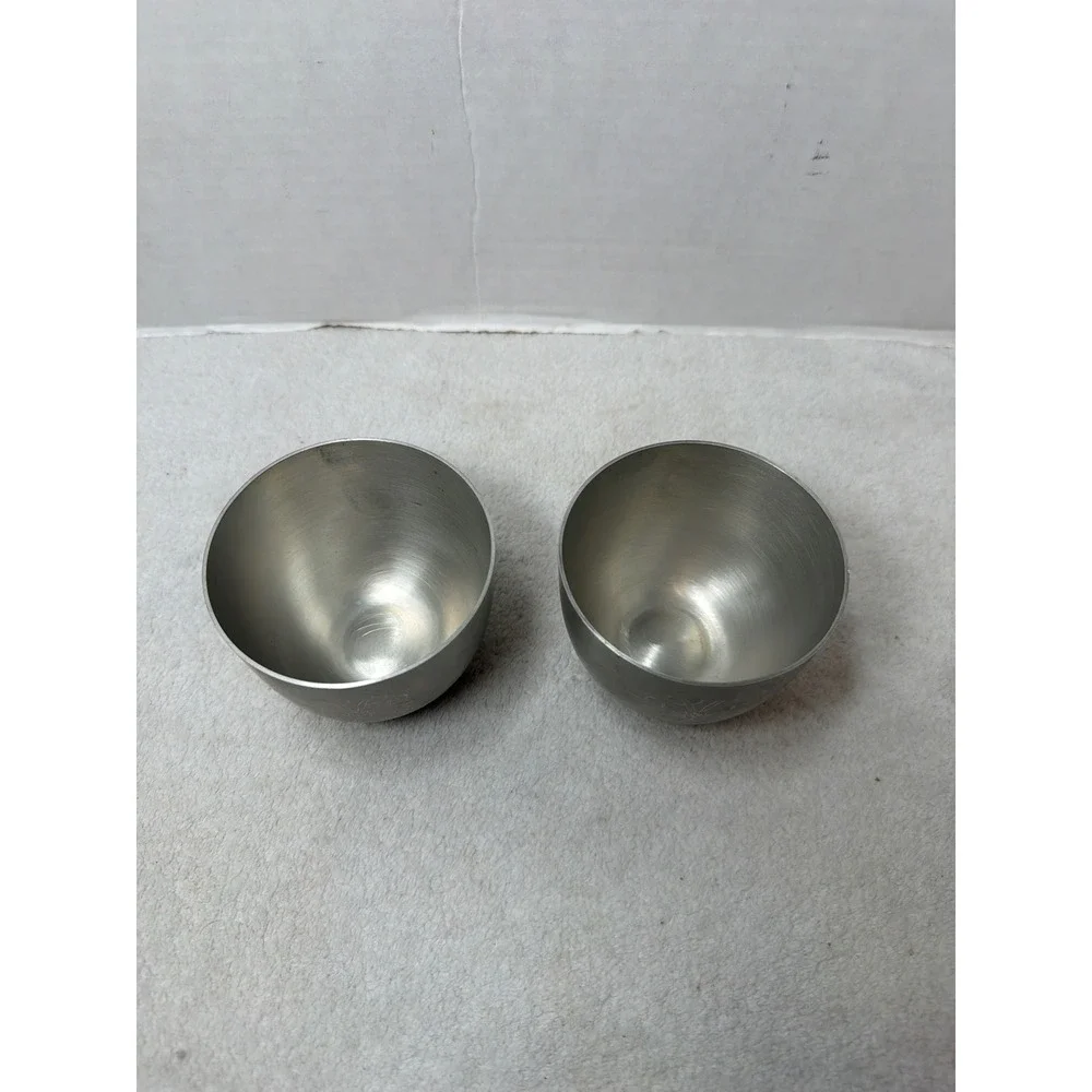 Kirk Pewter by Hanle pair vintage