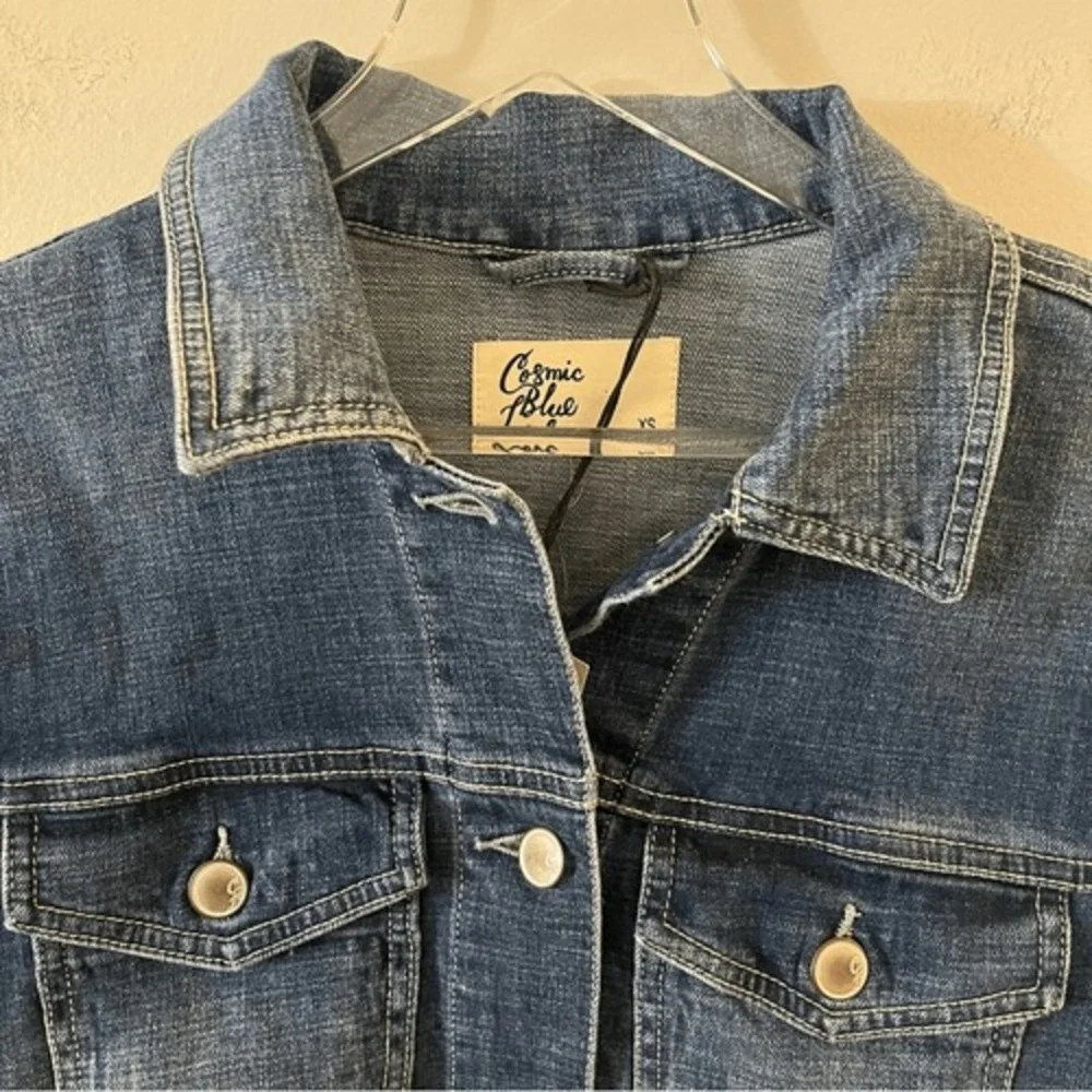 cosmic blue love classic denim