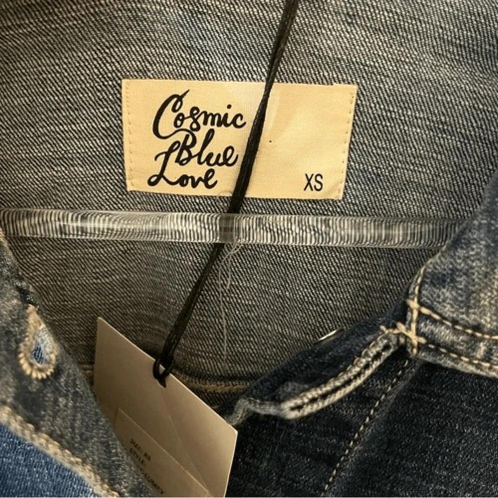 cosmic blue love classic denim