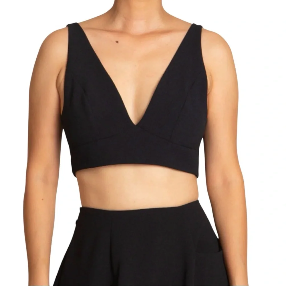 PrAna Black Longline‎ Sports Bra – Size Small
