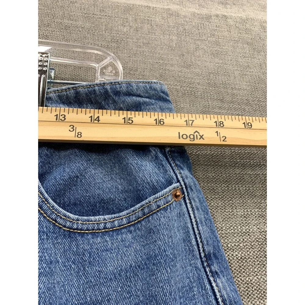 Old‎ Navy Bootcut Jeans Womens 10 Blue Whiskering Denim Medium Wash Mid Rise