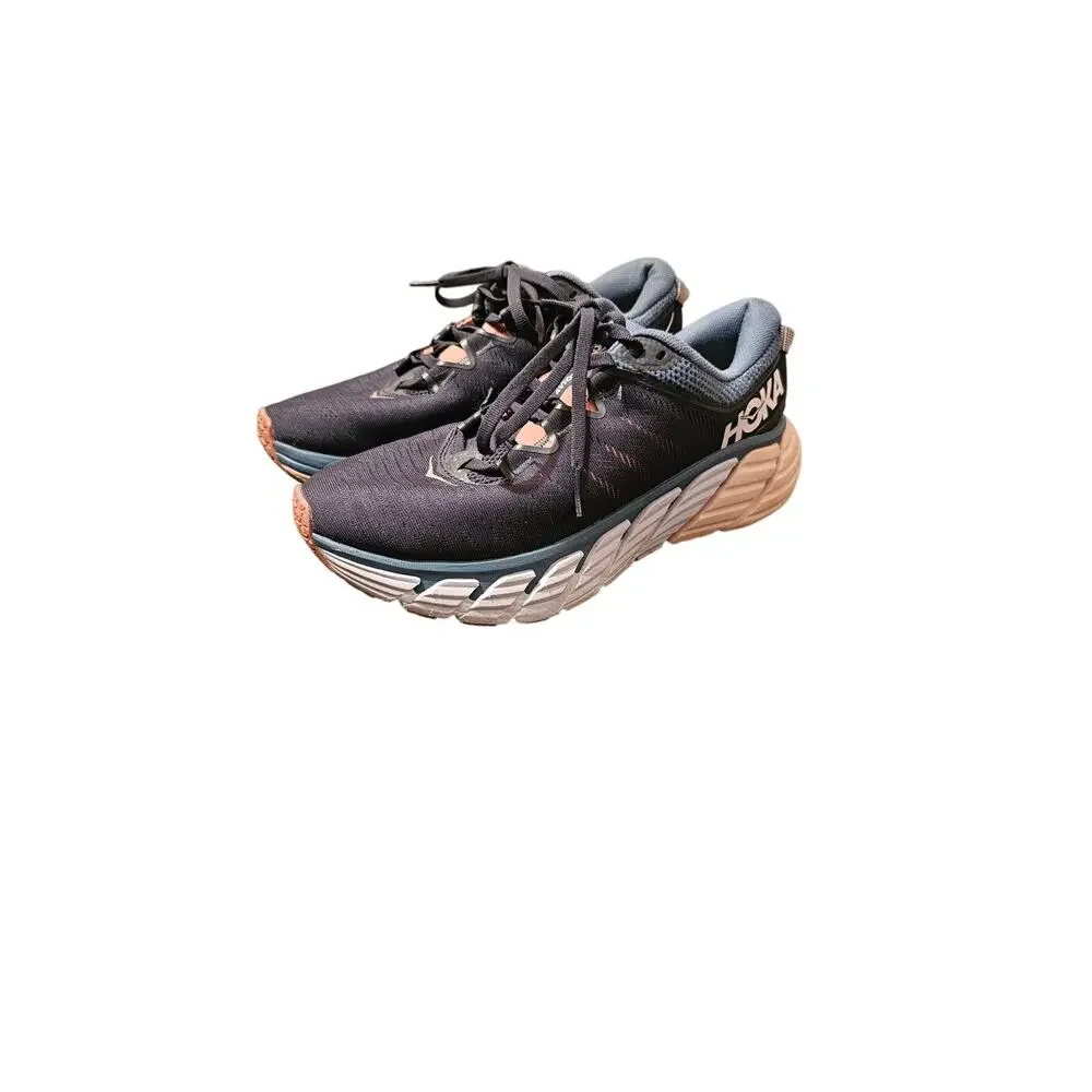 Hoka One One Gaviota 3 Road Running Shoes‎ Lightweight Ombre Blue Women Sz 7.5B