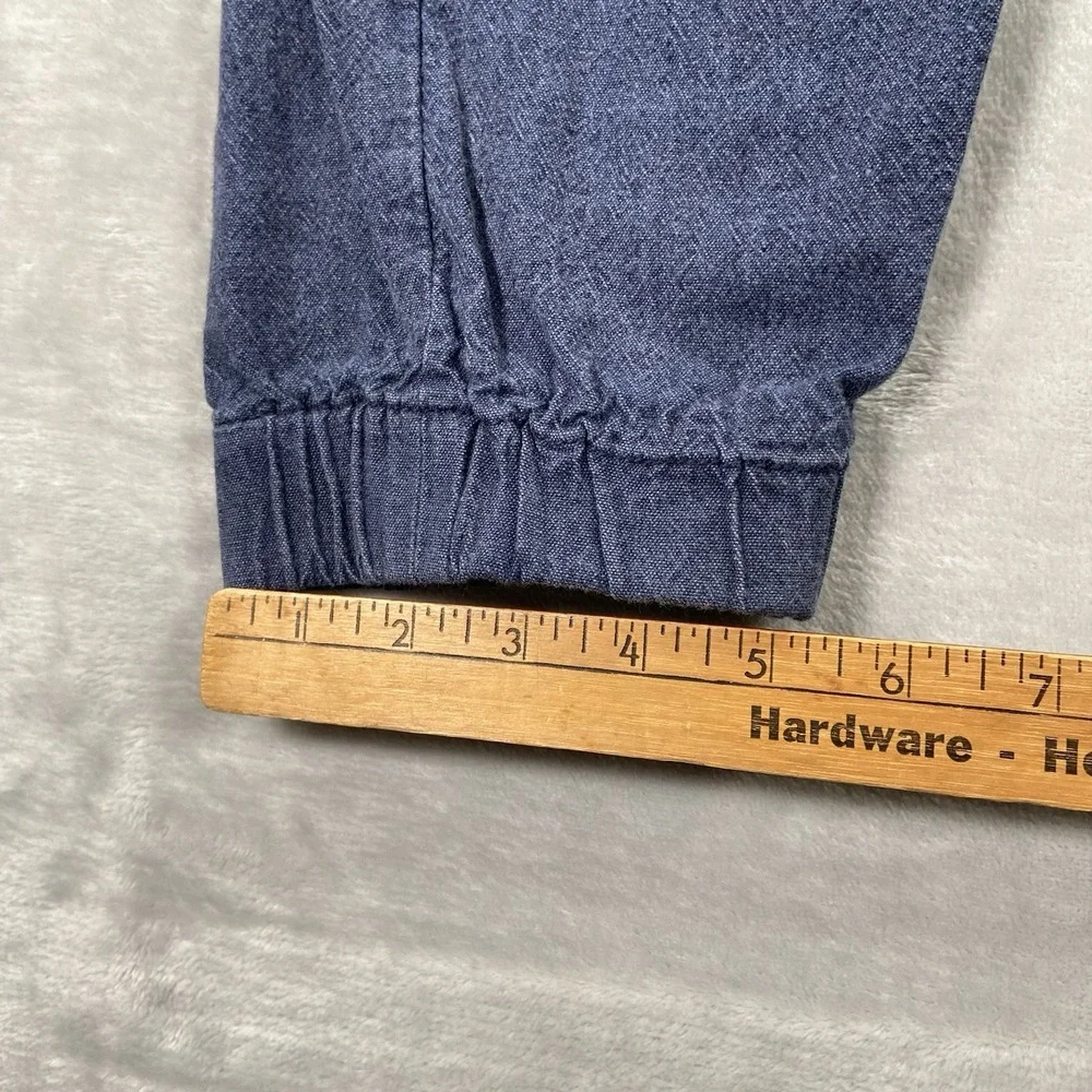 Levi's Jogger Pants Mens 36x27 Linen Blend Cotton Tapered Stretch Lightweight