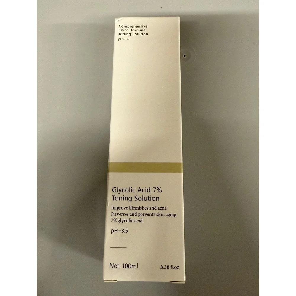 Glycolic Acid‎ 7% Toning Solution Blemishes Acne Skin Aging 100ml