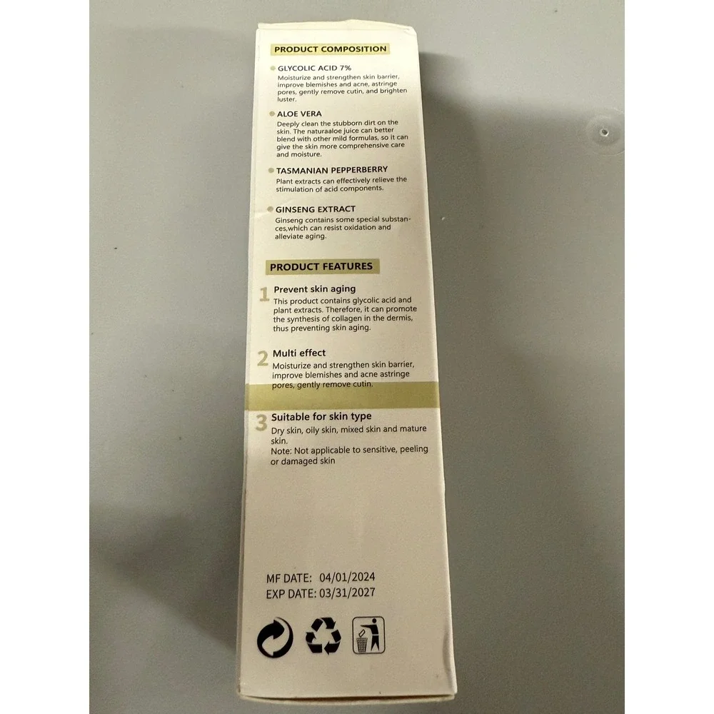 N/A glycolic acid