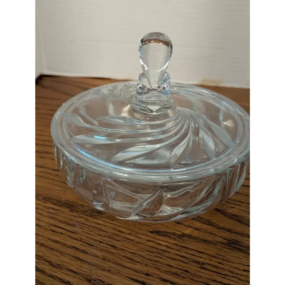 Vintage clear pressed