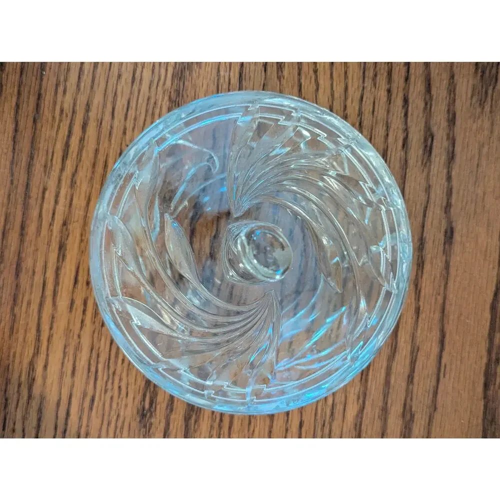 Vintage clear pressed