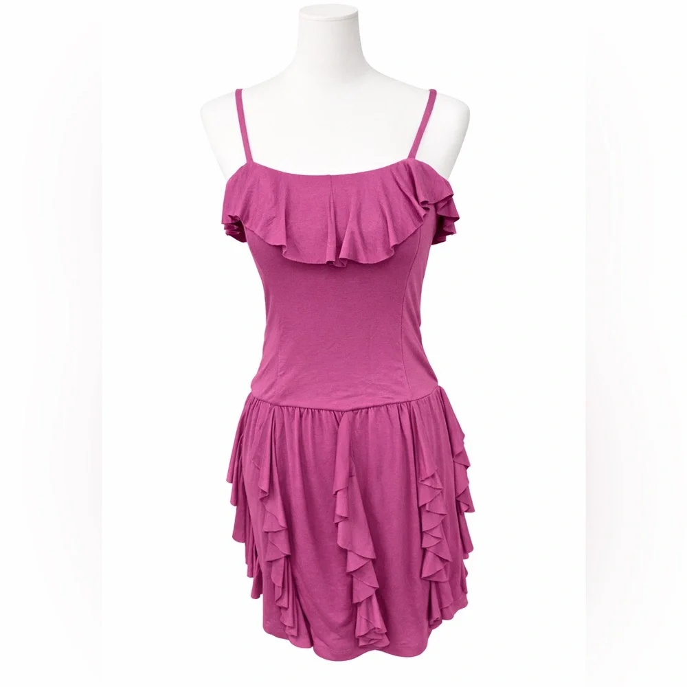 Plum Girls Purple Ruffle Party Dress Tween 16 Special Occasion Dance Recital 16‎