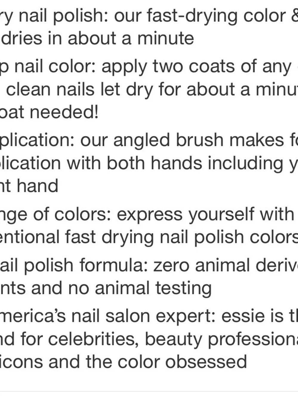 Essie new expressie