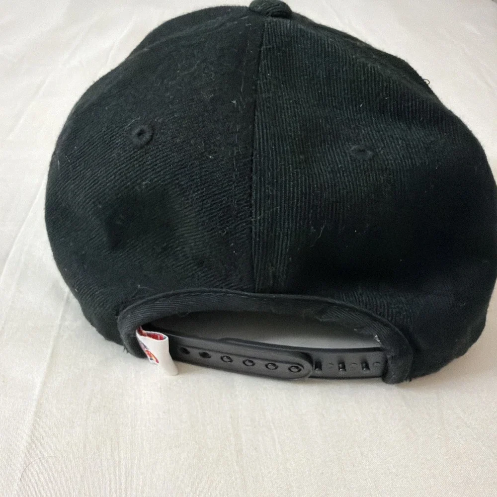 Colorado SKI SnapBack Hat Black Corduroy Skiing Hats Cap Men's‎ OSFM Limited