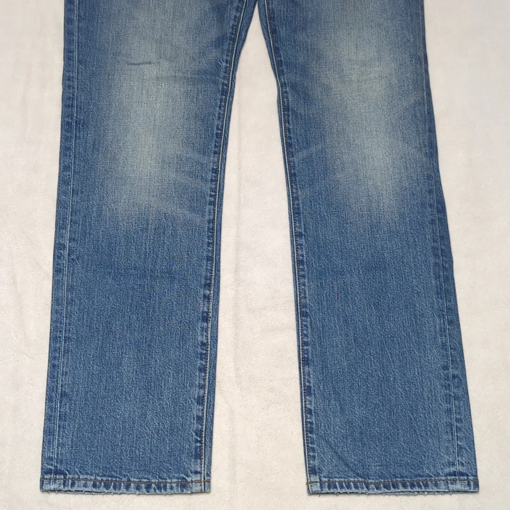 NEW J Crew‎ Straight Vintage Flex Medium Blue Wash Mens Jeans Size 31