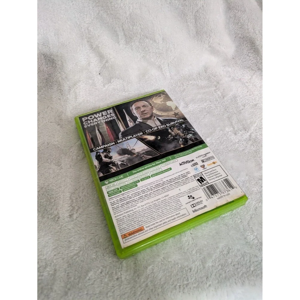 Call Of Duty - Advanced Warfare Microsoft Xbox 360 Mature +17 Video Game