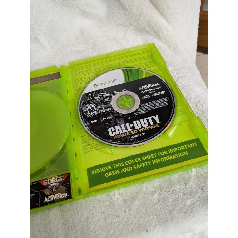 Call Of Duty - Advanced Warfare Microsoft Xbox 360 Mature +17 Video Game