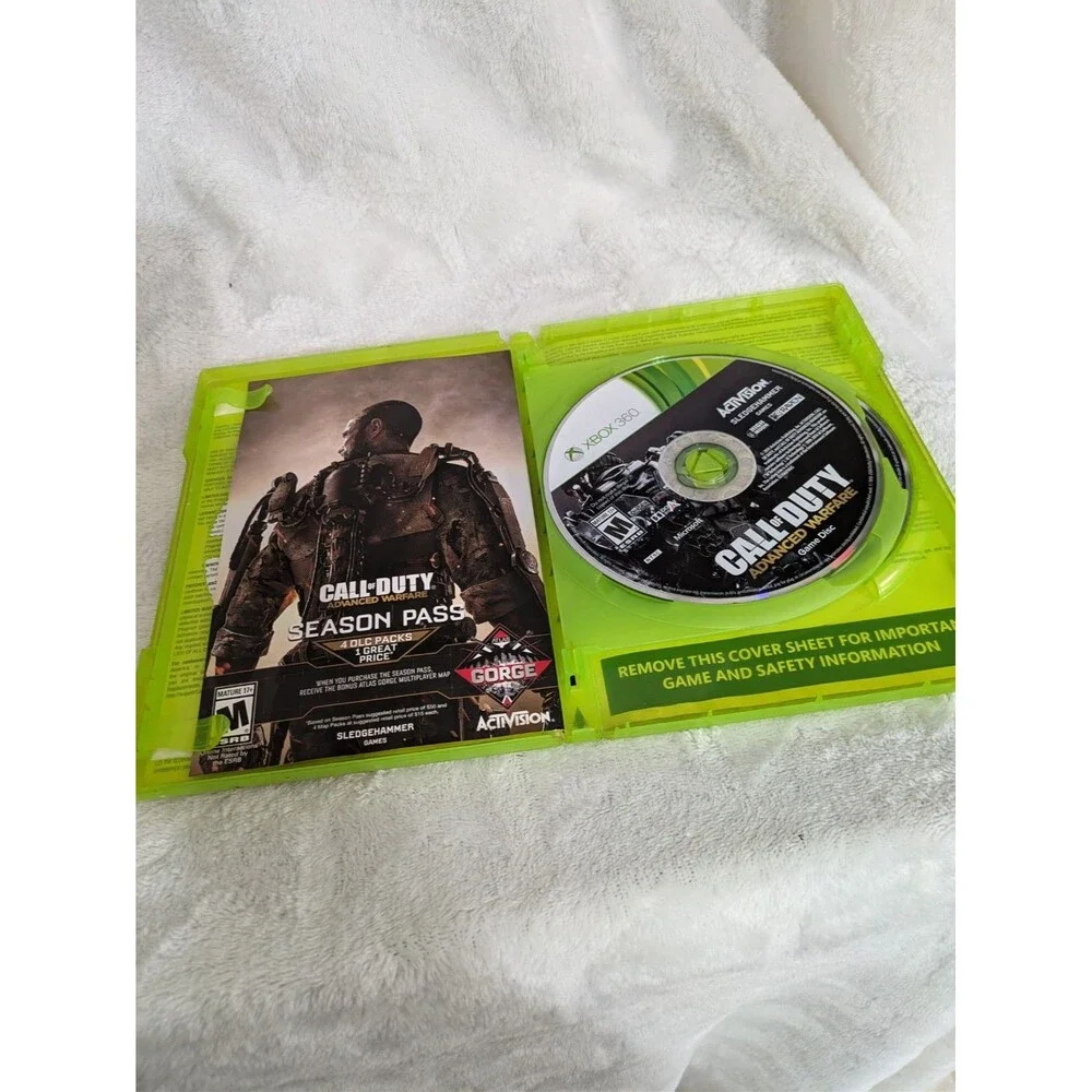 Call Of Duty - Advanced Warfare Microsoft Xbox 360 Mature +17 Video Game