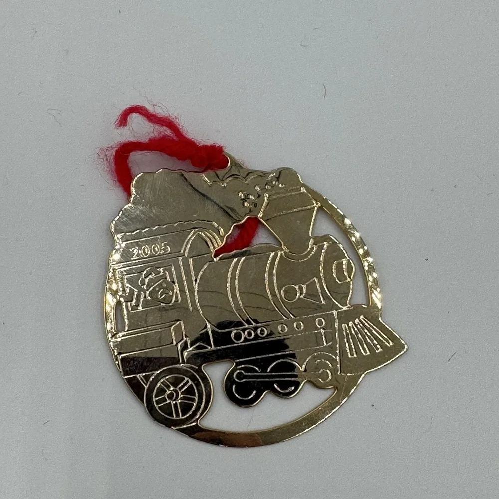 1999‎ Gloria Duchin | Children's Train Ornament 2005 On Train Usa 🇺🇸