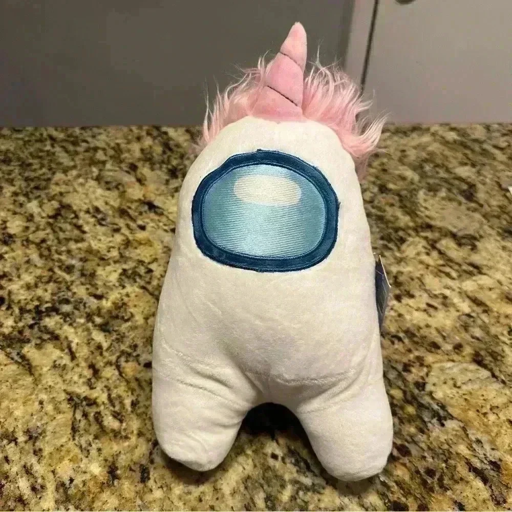 AMONG‎ US Tokido  Unicorn White Plushie Official Merch 11