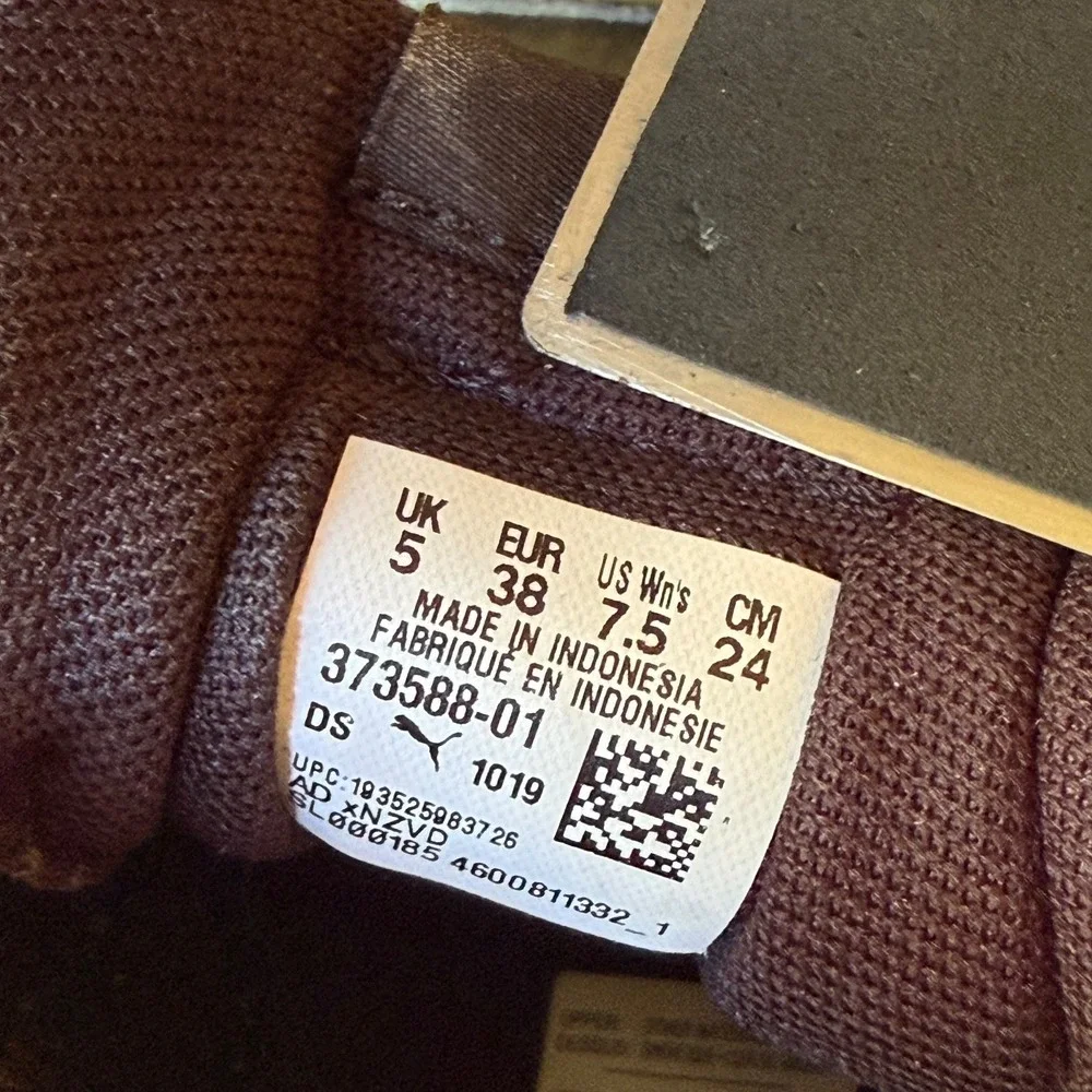 Puma thrifted items code