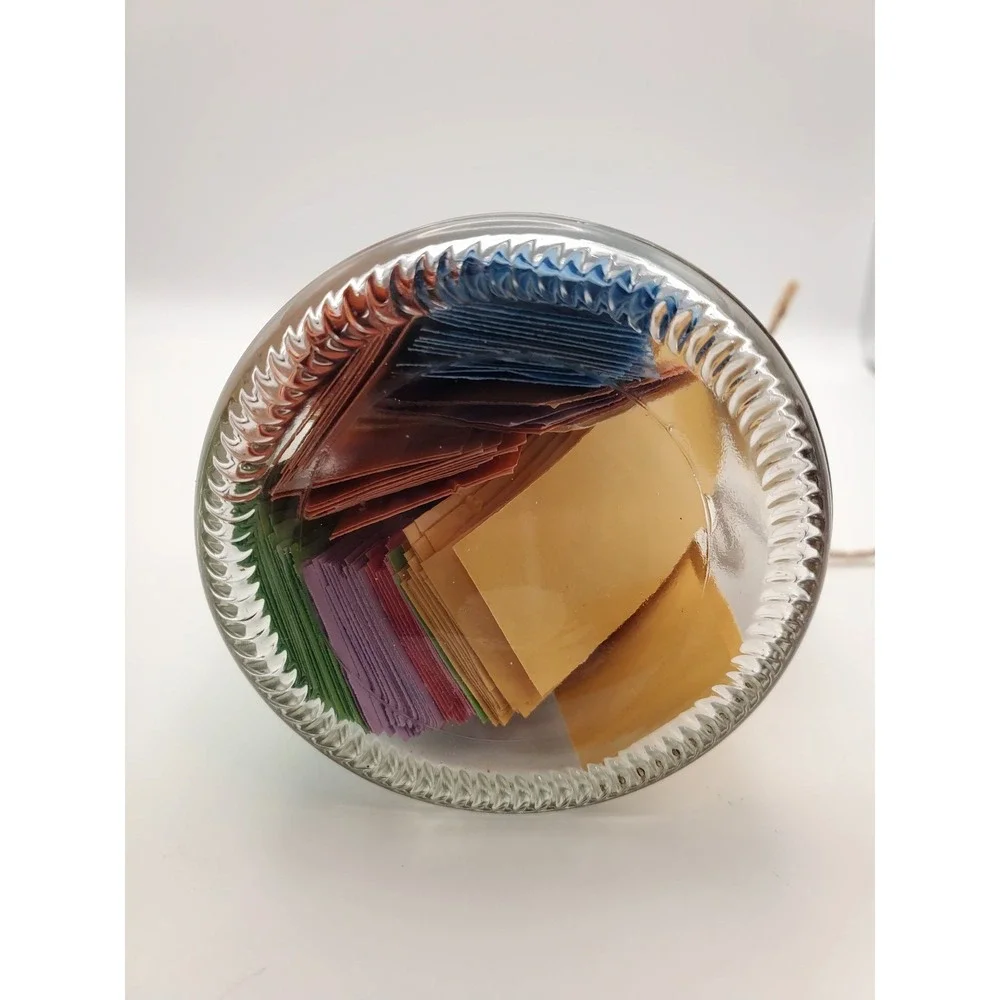 Color Coded Bible Verse Jar - Inspirational Christian Gift