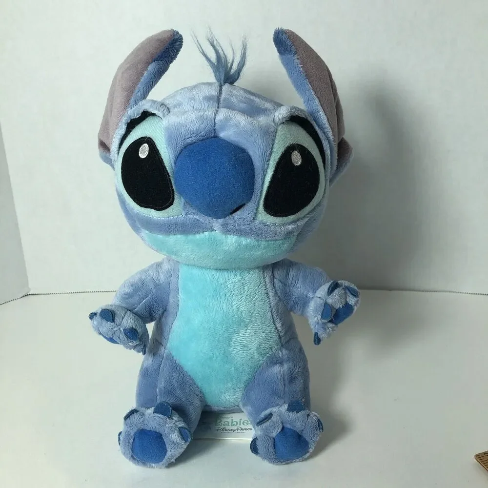 Disney Parks‎ Babies Plush Stitch Stuffed Animal Foot Bottom to Ear Top 11