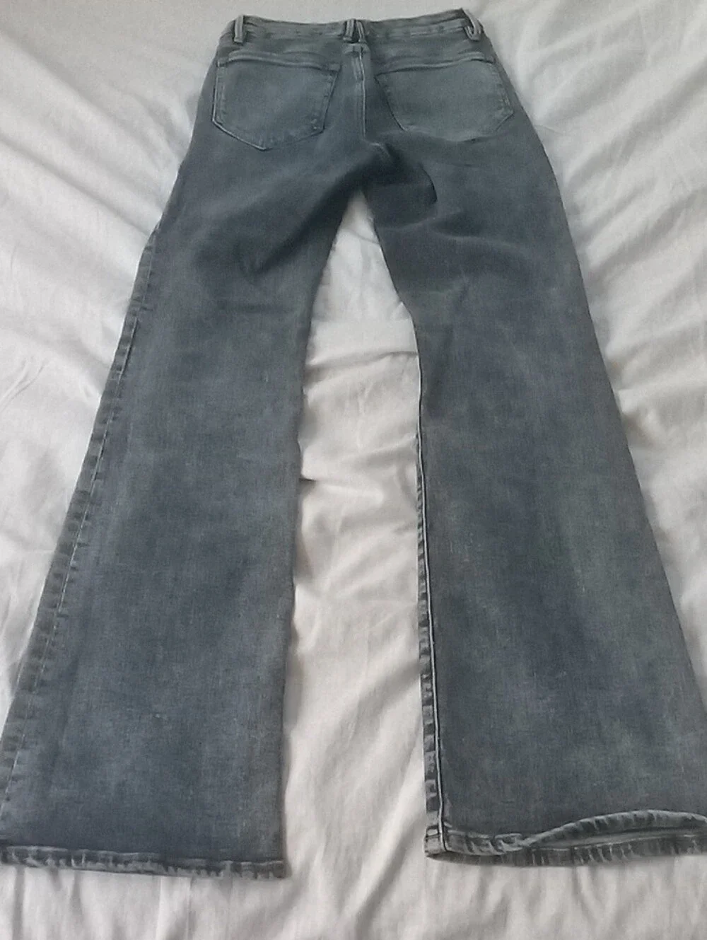 Good American Washed Blue Boot-Cut Jeans Size 4/27