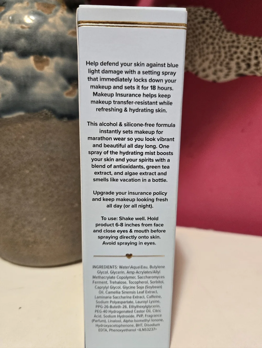 Too Faced longwear setting