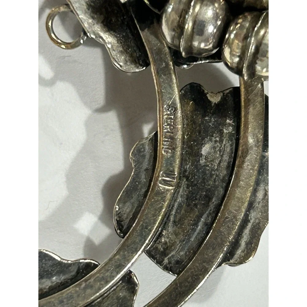 Wayne Etsitty Dine Navajo/ Sterling W Signed please see