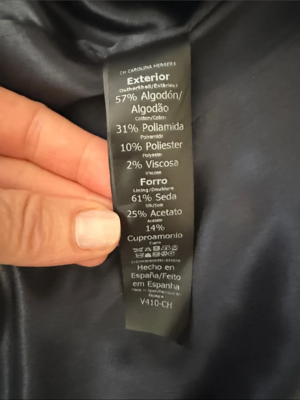 Carolina Herrera classic cropped