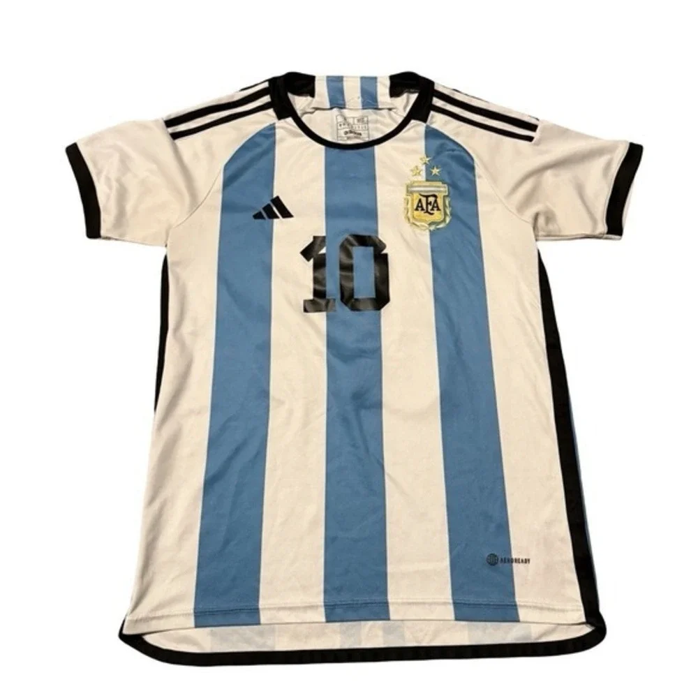 Adidas Argentina‎ Messi #10 Home Jersey Small Slim Fit AEROREADY