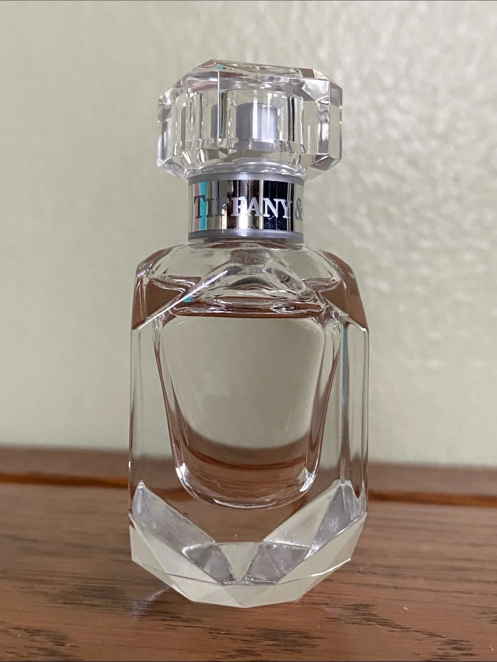 Tiffany & Co. Clear EDT Faceted Bottle with Box