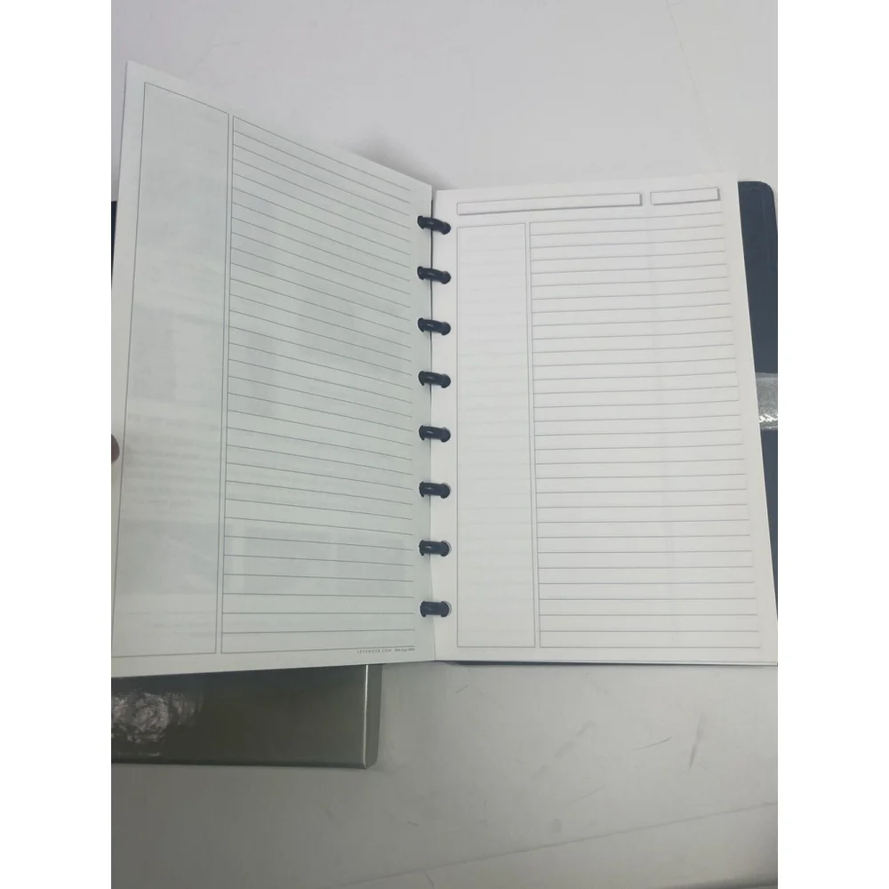 Levenger black leather