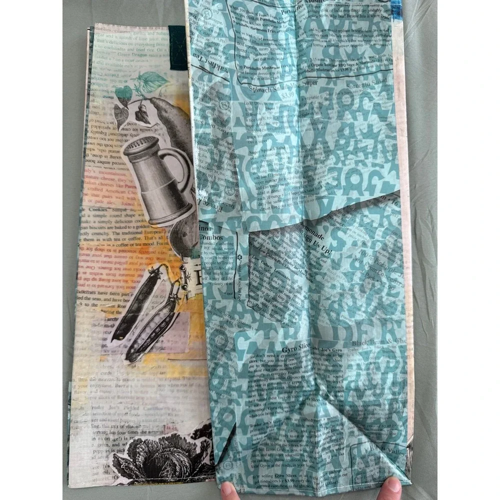 Trader Joe's Fearless Flyer Reusable Tote‎ Bag Collage Design (2025)