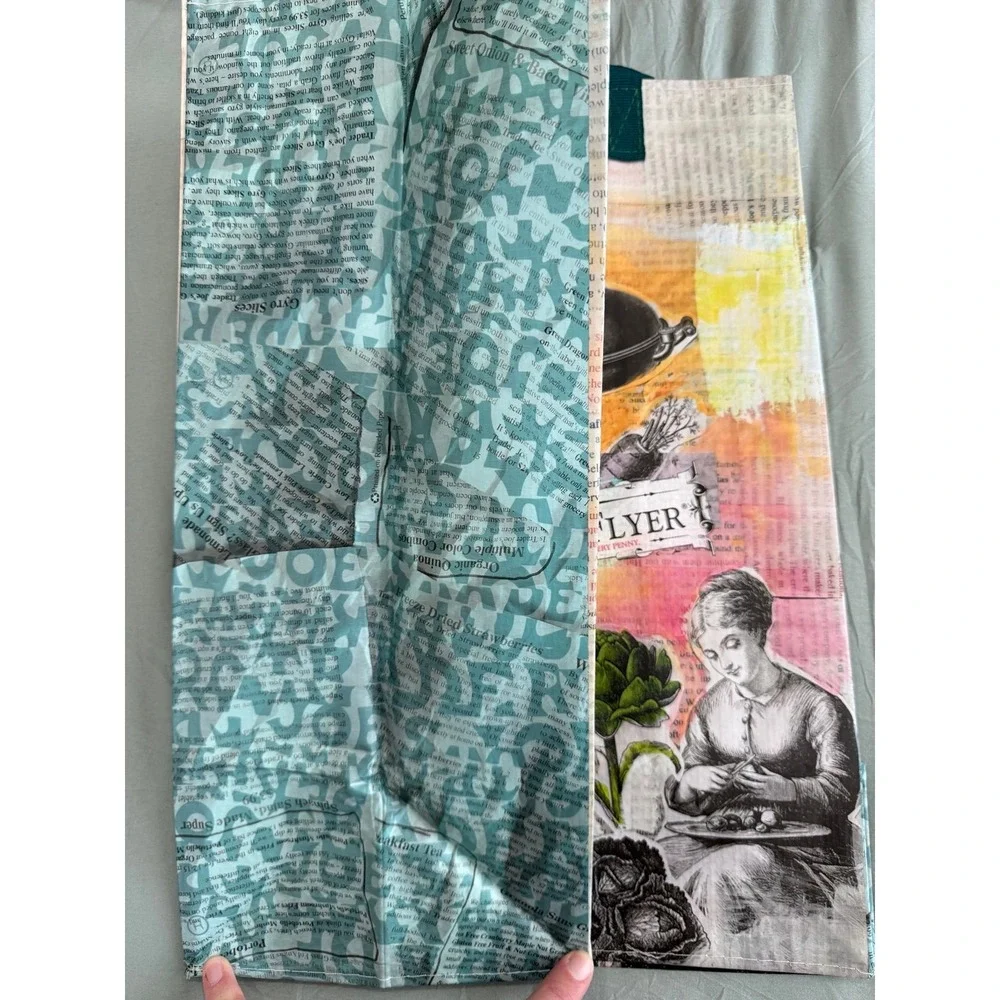 Trader Joe's Fearless Flyer Reusable Tote‎ Bag Collage Design (2025)
