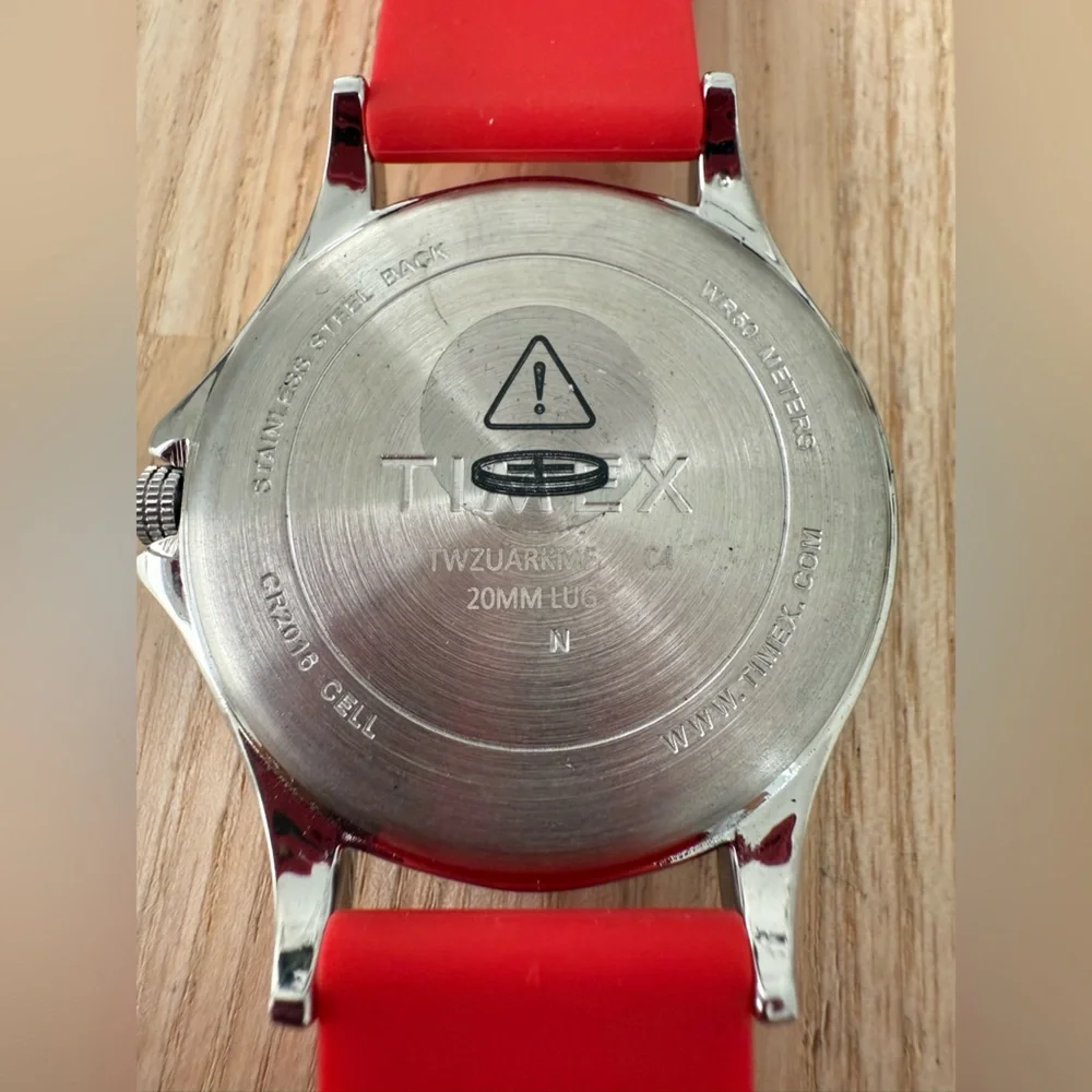 Timex Arkansas razorbacks university of Arkansas watch NEW BATTERY