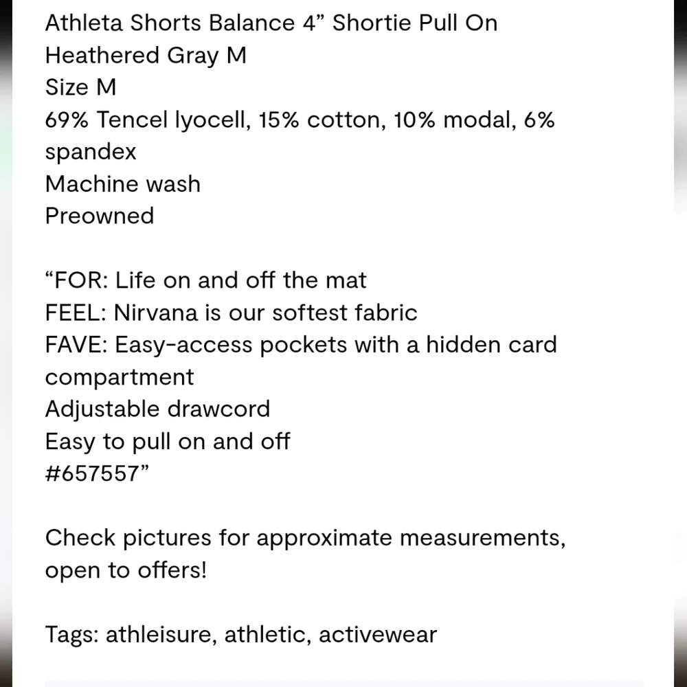 Athleta gently pre
