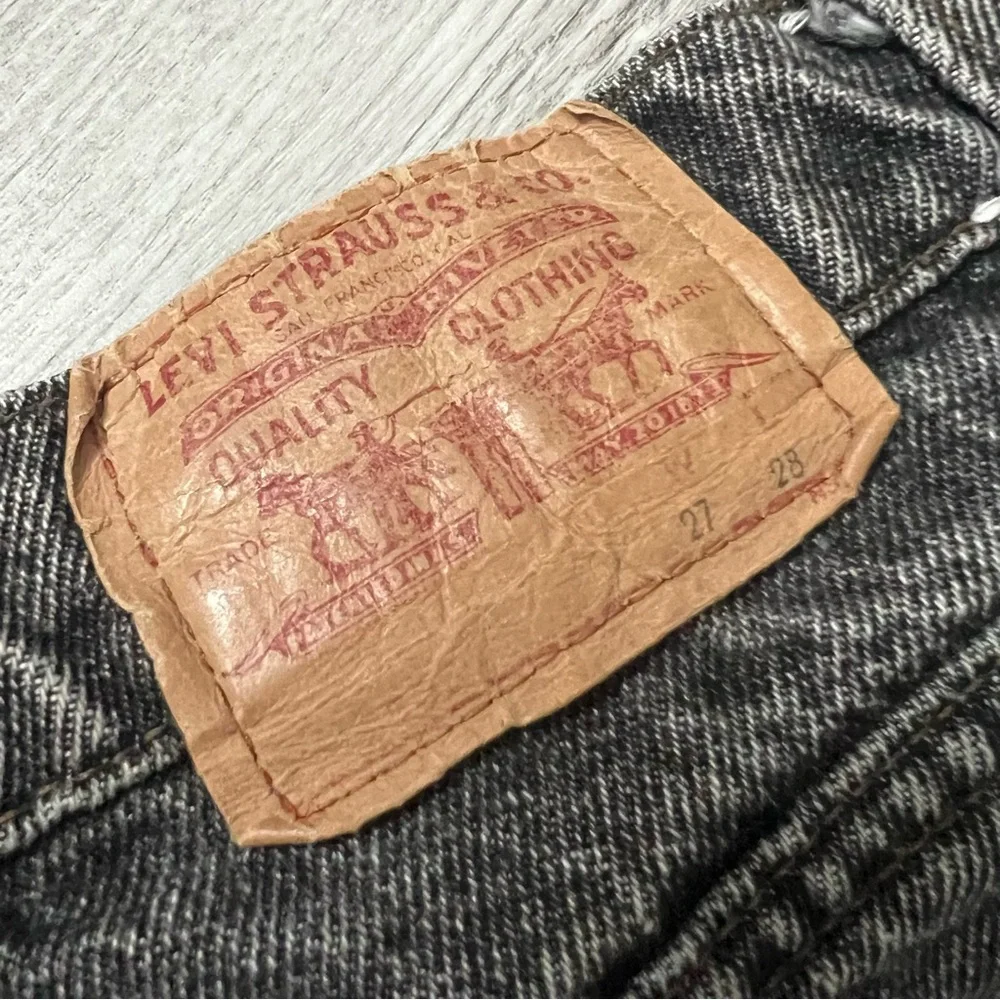Vintage zippered fly
