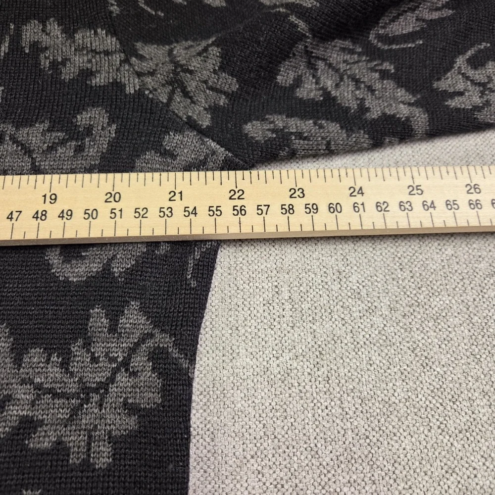 Talbots black floral