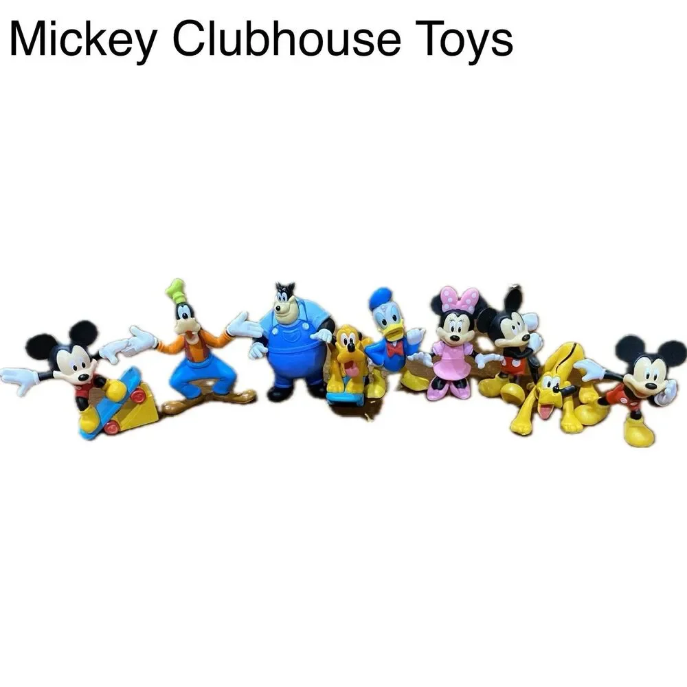 Disney Junior Mickey Mouse Clubhouse 9 Piece Toy Figurine Lot 3