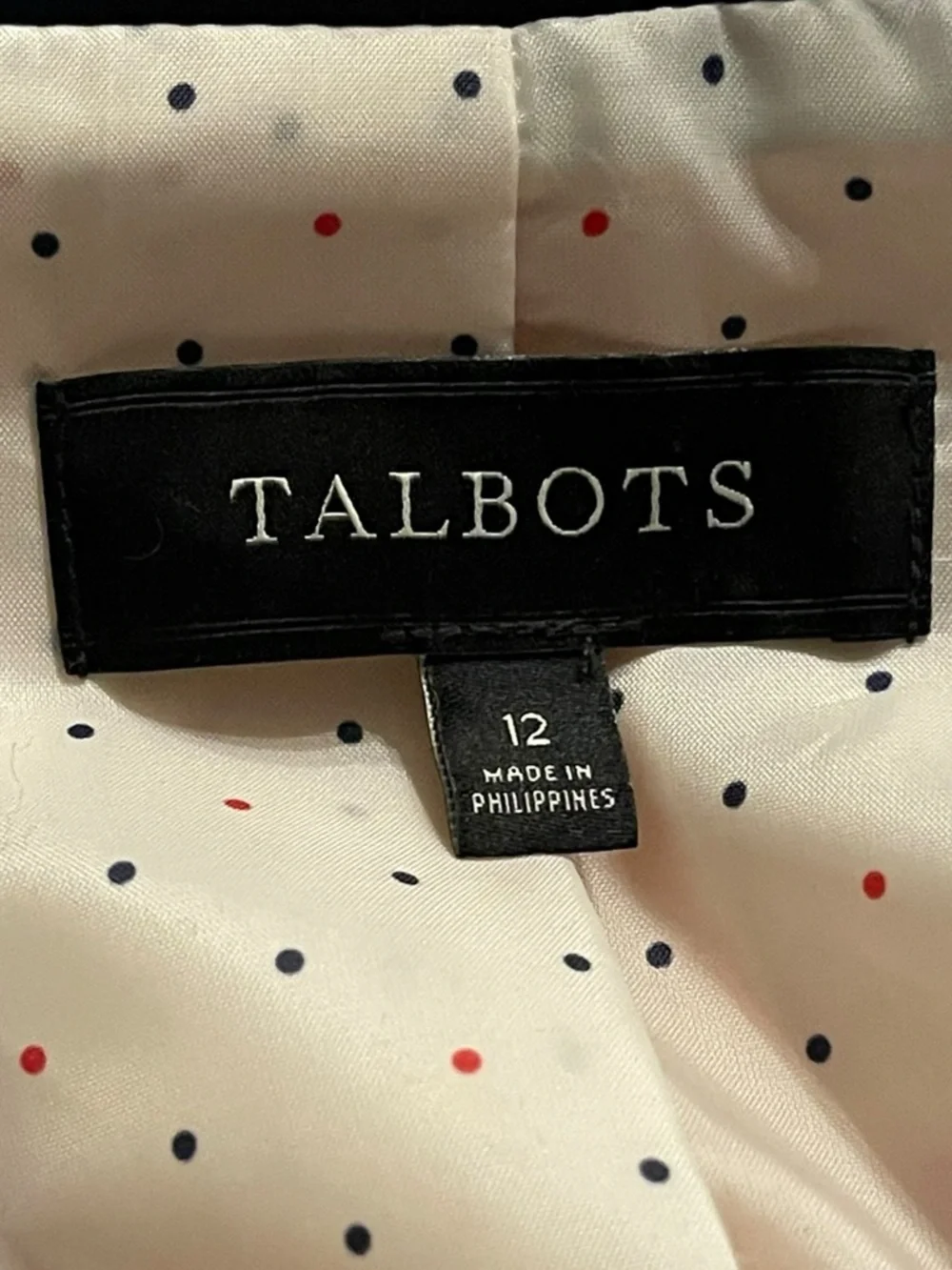 Talbots size 12