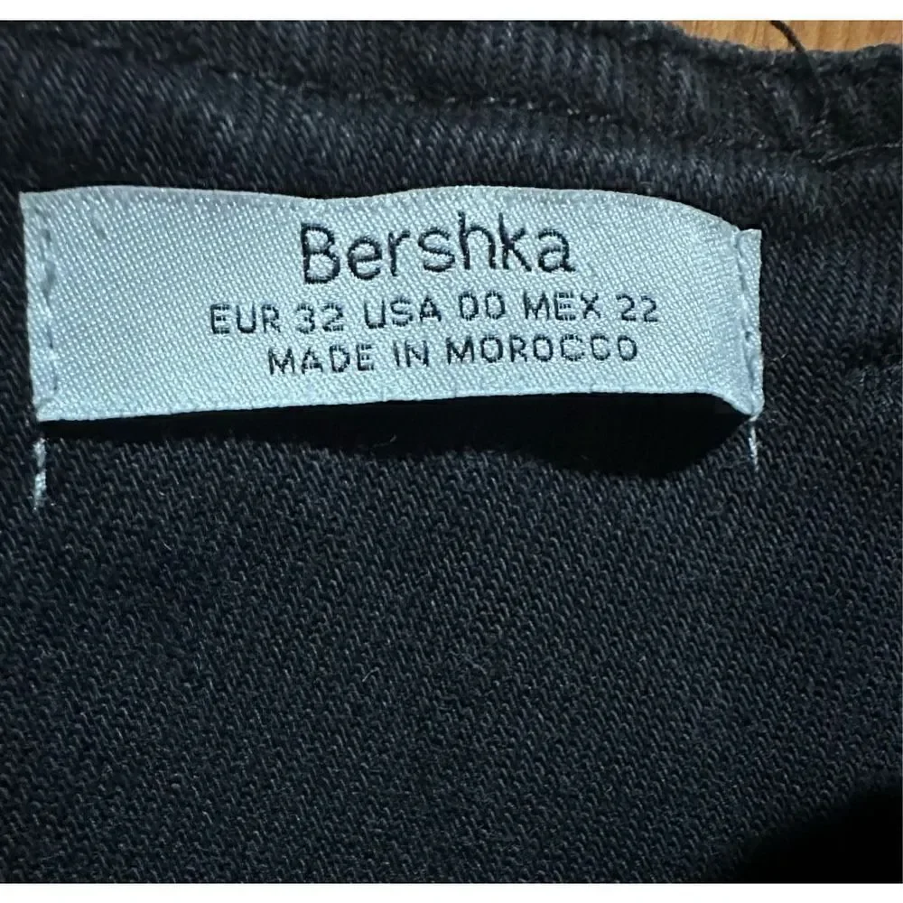 Bershka womens black