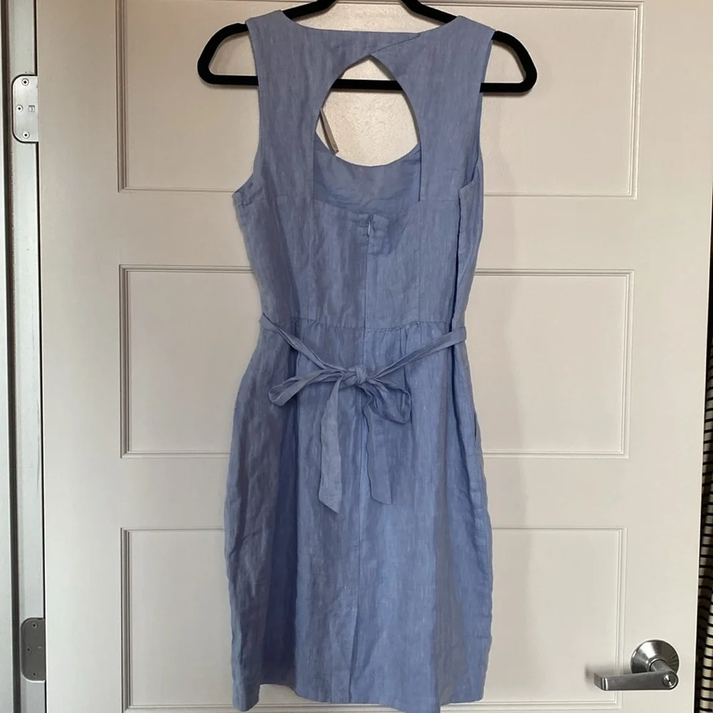 LOFT back dress zip