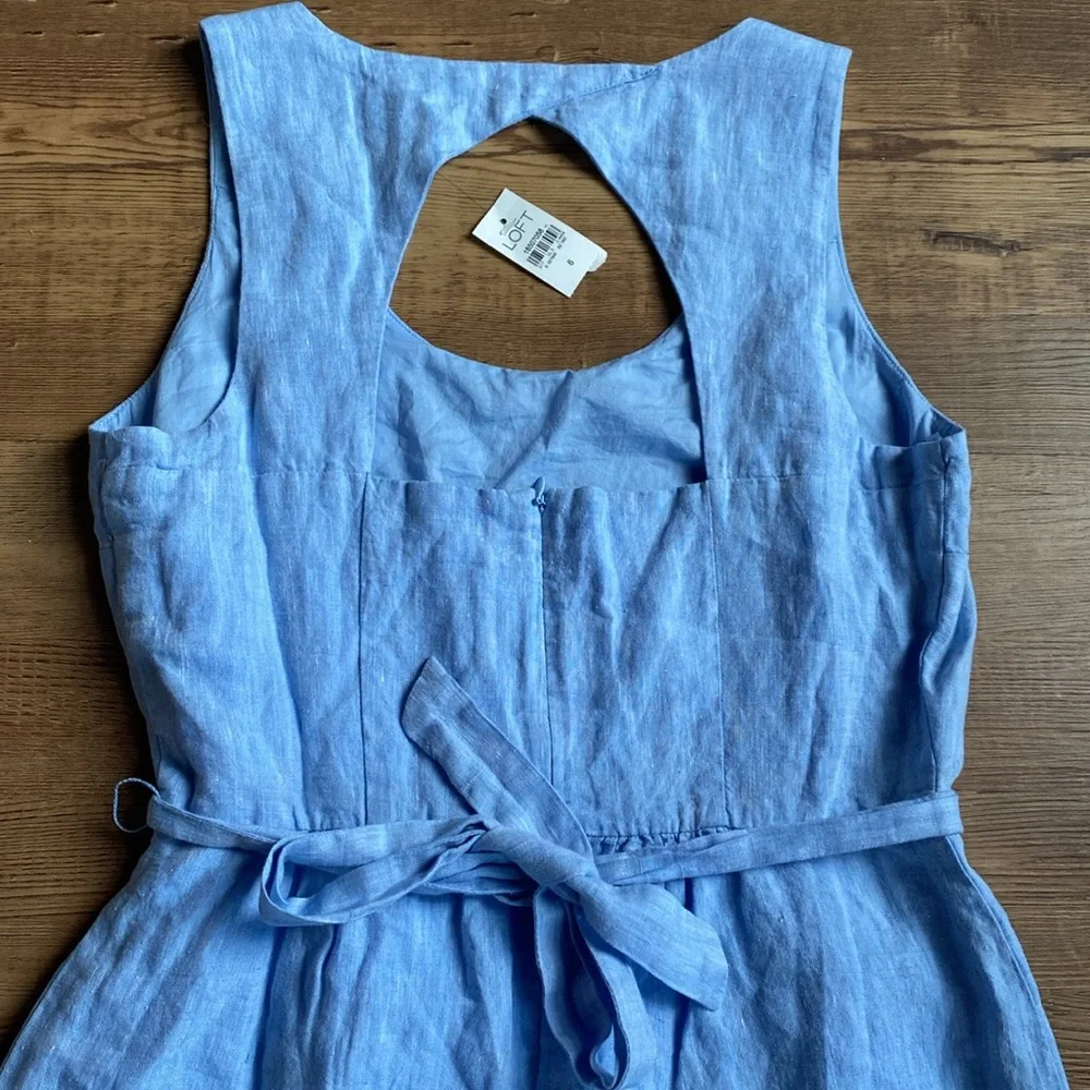 LOFT back cotton silhouette